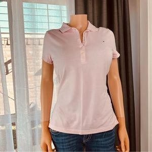 Tommy Hilfiger light pink   Women polo shirt , size M